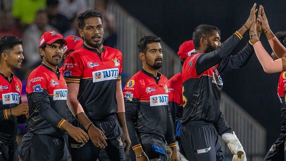 Instagram | Salem Spartans : Salem Spartans at the Tamil Nadu Premier League 2024. 
